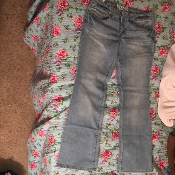 SO Light Wash Boot Denim Jeans - Picture 2 of 2